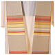 STOCK Liturgical stole, shades of orange and gold, 100% polyester s2