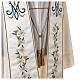 Marian stole satin embroidered 100% polyester Gamma s6