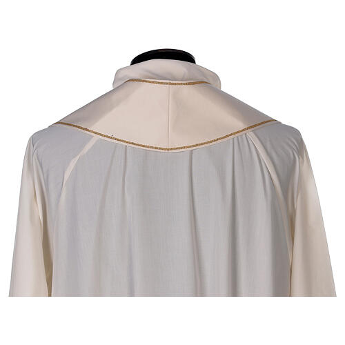 Deacon stole Marian machine embroidered 100% polyester Gamma 6