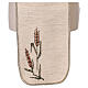 Skapulier aus Baumwolle, Länge 80 cm, mit Stickereien Kelch, Ähren, Trauben s4