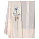 Colored liturgical stole with St Joseph 100% polyester s3