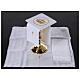 Altar cloths service crown silk cotton viscose 4 pcs s2
