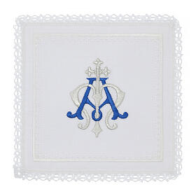 Servicio de altar MA cruz 4 piezas hilo algodón viscosa