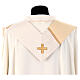 Priest stole with patchwork and golden details by Atelier Sirio s19