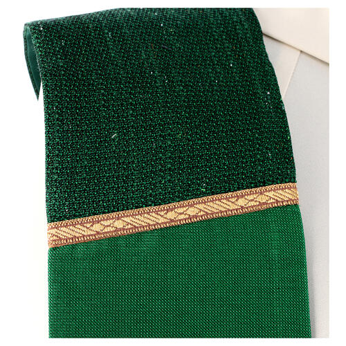 Estola sacerdotal patchwork cortes dorados Atelier Sirio 9