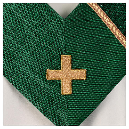 Stola sacerdotale patchwork tagli dorati Atelier Sirio 16
