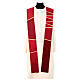 Stola sacerdotale patchwork tagli dorati Atelier Sirio s2