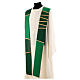 Stola sacerdotale patchwork tagli dorati Atelier Sirio s10