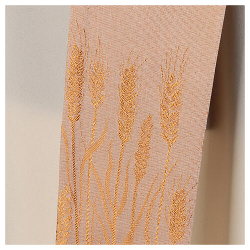 Étole pour prêtre Atelier Sirio plis Jacquard 4