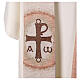 Estola Cristo Pantocrátor punta cuatro colores litúrgicos s11