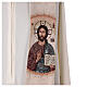 Stole Christ Pantocrator dotted four liturgical colors s7