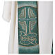 Estola sacerdotal con símbolos panes peces cruz cuatro colores litúrgicos s9