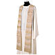 Priestly stole with liturgical symbols bread fishes cross four colors s6