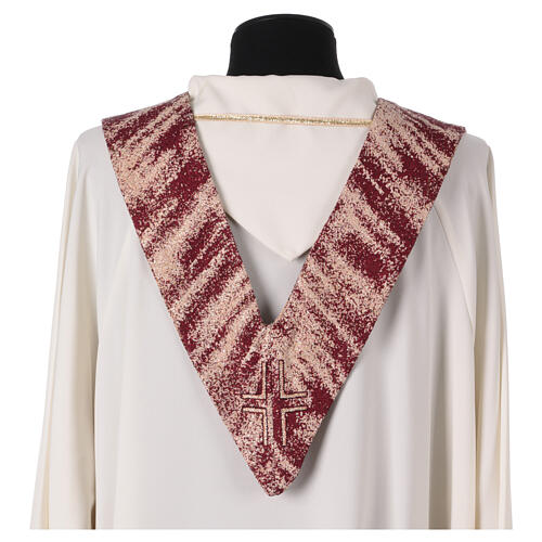 Stola per sacerdoti quattro colori liturgici Gesù Cristo e crocefisso 18