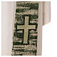 Clergy stole four liturgical colors Jesus Christ and cross s9