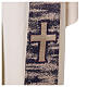Clergy stole four liturgical colors Jesus Christ and cross s12