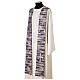 Clergy stole four liturgical colors Jesus Christ and cross s16
