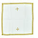 Kelchvelum mit Kreuzstickerei, Polyester – 50 × 50 cm, in vier liturgischen Farben s6