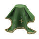 Chalice veil embroidered with a golden cross s3