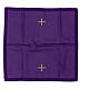 Gold cross embroidered chalice cover s10