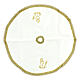 Copri pisside calice spiga croce ricamato  s9