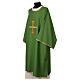 Polyester dalmatic with embroidered golden cross s2