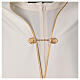 Polyester humeral veil with embroidered golden cross s17