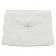 Corporal linen with silver cross lace 100% cotton s1