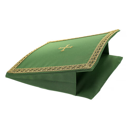Corporal bag, 10x10 in, 4 liturgical colours 3