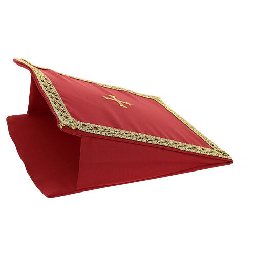 Corporal bag, 10x10 in, 4 liturgical colours 5
