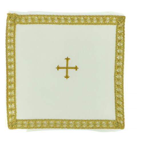 Corporal bag, 10x10 in, 4 liturgical colours 6