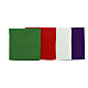 Corporal bag, 10x10 in, 4 liturgical colours s10