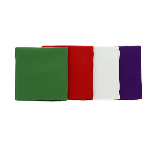 Borsa corporale 26x26 cm 4 colori liturgici 10