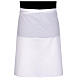 White apron for washing of the feet 100% cotton s1