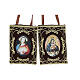 Embroidered scapular with Our Lady of Mount Carmel, 4x6 in s2