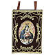 Embroidered scapular with Our Lady of Mount Carmel, 4x6 in s3