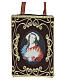 Embroidered scapular with Our Lady of Mount Carmel, 4x6 in s4