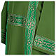 Dalmatic with embroidered galloon, golden crosse, 100% polyester s3
