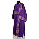 Dalmatic with golden crosses embroidered 100% polyester s8