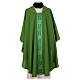 Chasuble with galloon of golden crosses, 4 liturgical colours, polyester s2