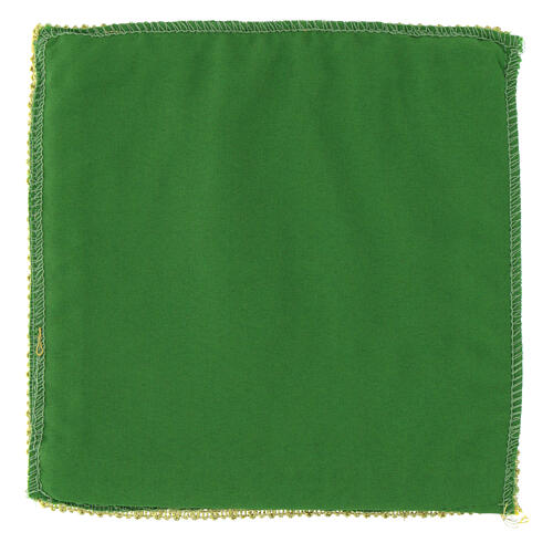 Palla mit Kreuzstickerei, Polyester mit herausnehmbarer Einlage – 18 × 18 cm, in vier liturgischen Farben 10