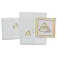 Altar linens Nascita with half fine thread embroidery s2