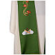 Stole with Franciscan symbols, polyester fabric s6