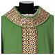 Priest chasuble, 100% pure wool, 4 colours, starry orphrey s2