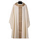 Priest chasuble, 100% pure wool, 4 colours, starry orphrey s7