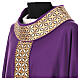 Priest chasuble, 100% pure wool, 4 colours, starry orphrey s11
