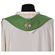 Priest chasuble, 100% pure wool, 4 colours, starry orphrey s15