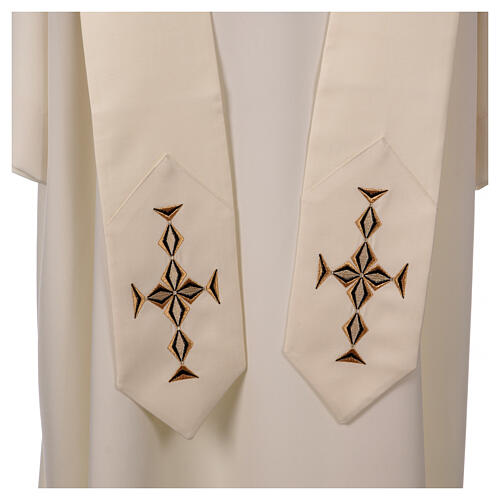 Chasuble 100% pure wool 4 color star stole 12