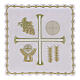Conjunto de Altar cálice uva In Primis em tecido misto de algodão s1