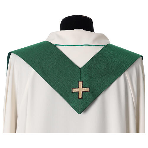 Stuła z intarsją złotą i lamówką, Atelier Sirio 10